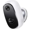 Caméra extérieure WI-FI Moov-e sur batterie full HD blanc