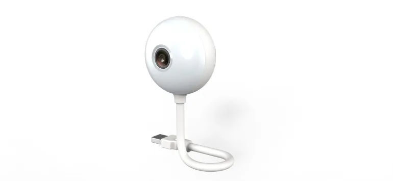 Caméra fixe Tuya USB-A 2K avec veilleuse SEMAC