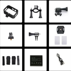 Caméra Sport 4K Wifi étanche + carte SD 32Go