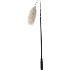 Canne à pêche téléscopique 180 cm fourrure + grelot