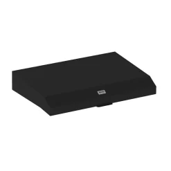 Capot acier galvanisé noir pour plancha Initial 65