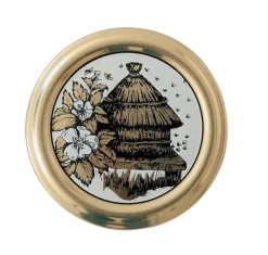 Capsule TO63 Ruche paille or (x48)
