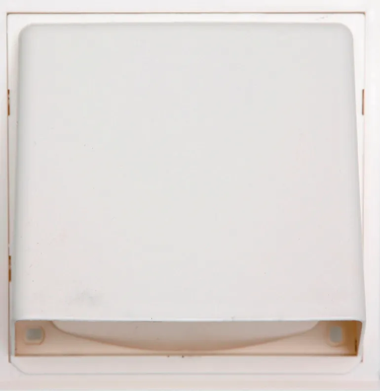 Capuchon ABS blanc à tube Ø10-12.5 cm