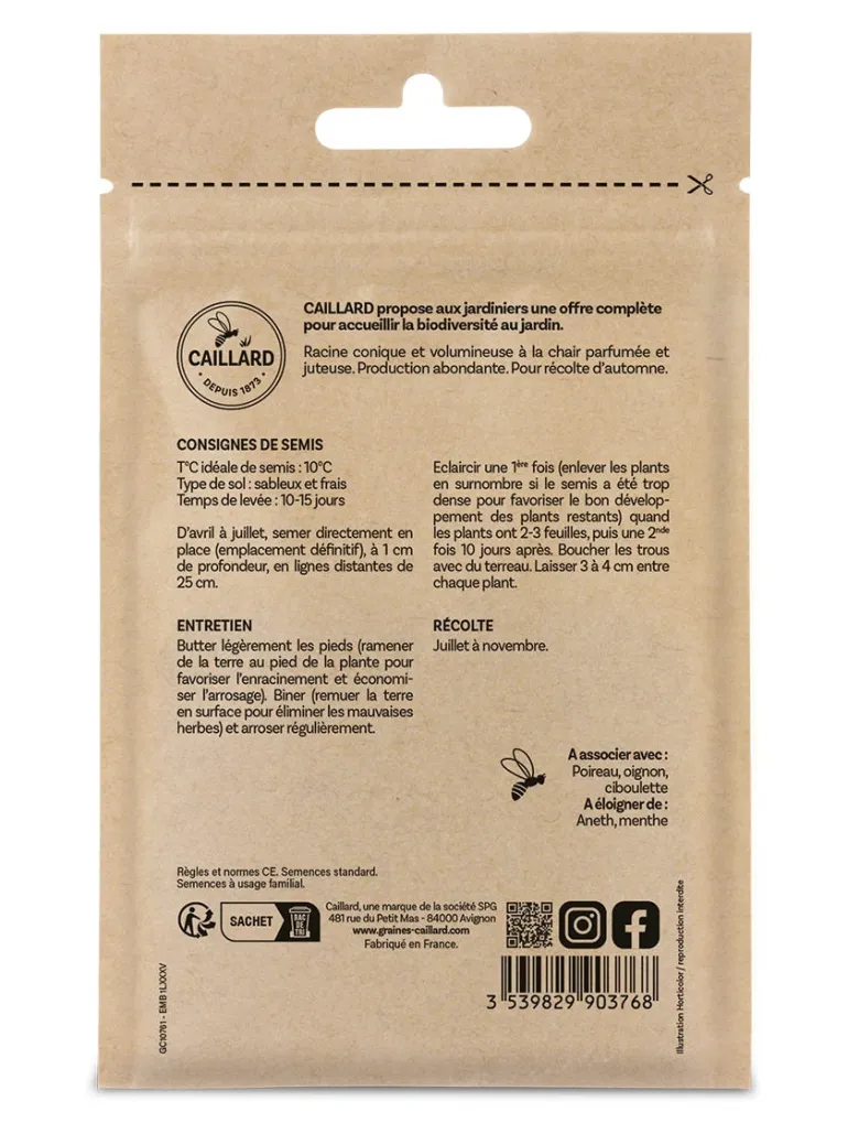 Carotte Rothild 6g CAILLARD