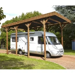 Carport bois 32,40m² CERLAND