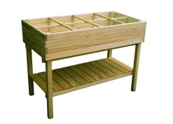 Carré potager sur pieds rectangulaire