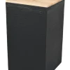 Carré "Stone" Jura Montania coffre à granulés de bois 36L