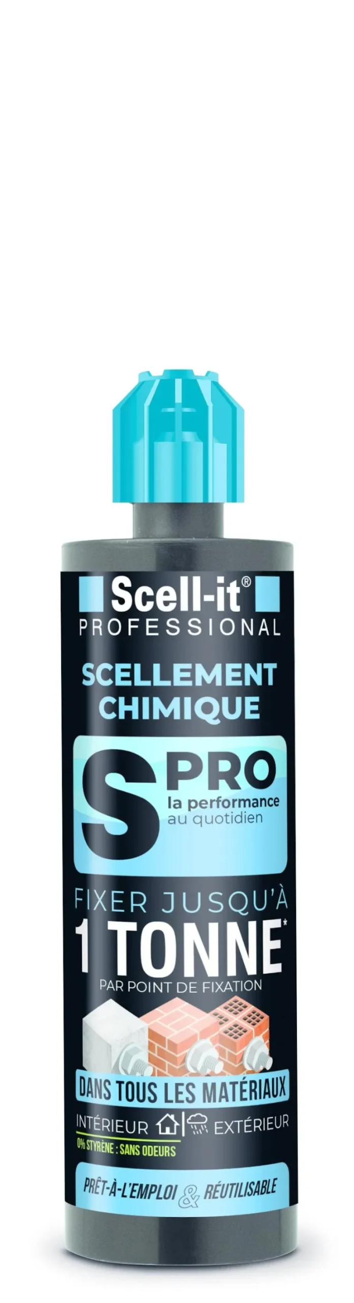 Cartouche chimique 160ml + 2 buses