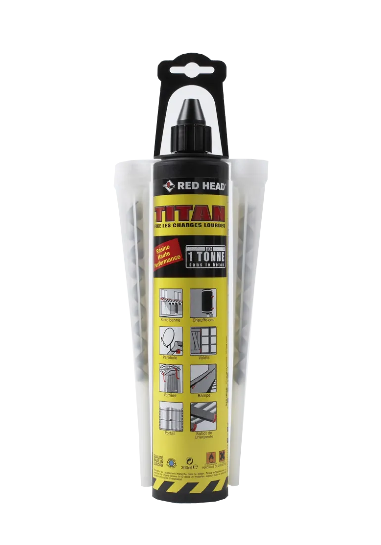 Cartouche TITAN 300ML ton gris