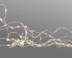 Cascade voie lactée ivoire 720 micro LED