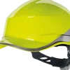 Casque de chantier ajustable Diamond V jaune