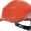 Casque de chantier ajustable Diamond V orange