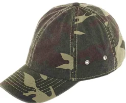 Casquette américaine CAMO 100% coton motif camouflage TU