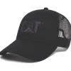 Casquette type base-ball Raised noire CATERPILLAR