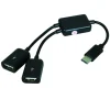 Câble FPE USB 3.1 type C / USB2.0 type A femelle x2