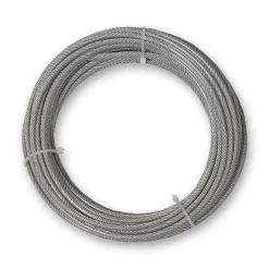 Câble gainé PVC acier galvanisé max 97kg Ø3/5mm 10m