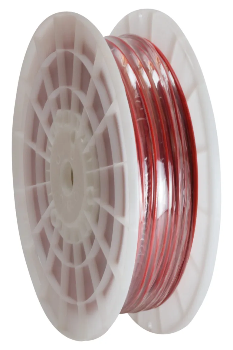 Câble électrique H07V-R 10mm² rouge - Vendu au ml