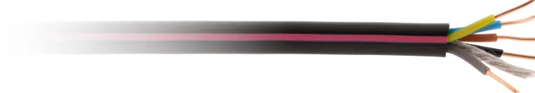 Câble électrique rigide 5G1,5 mm² - Vendu au ml