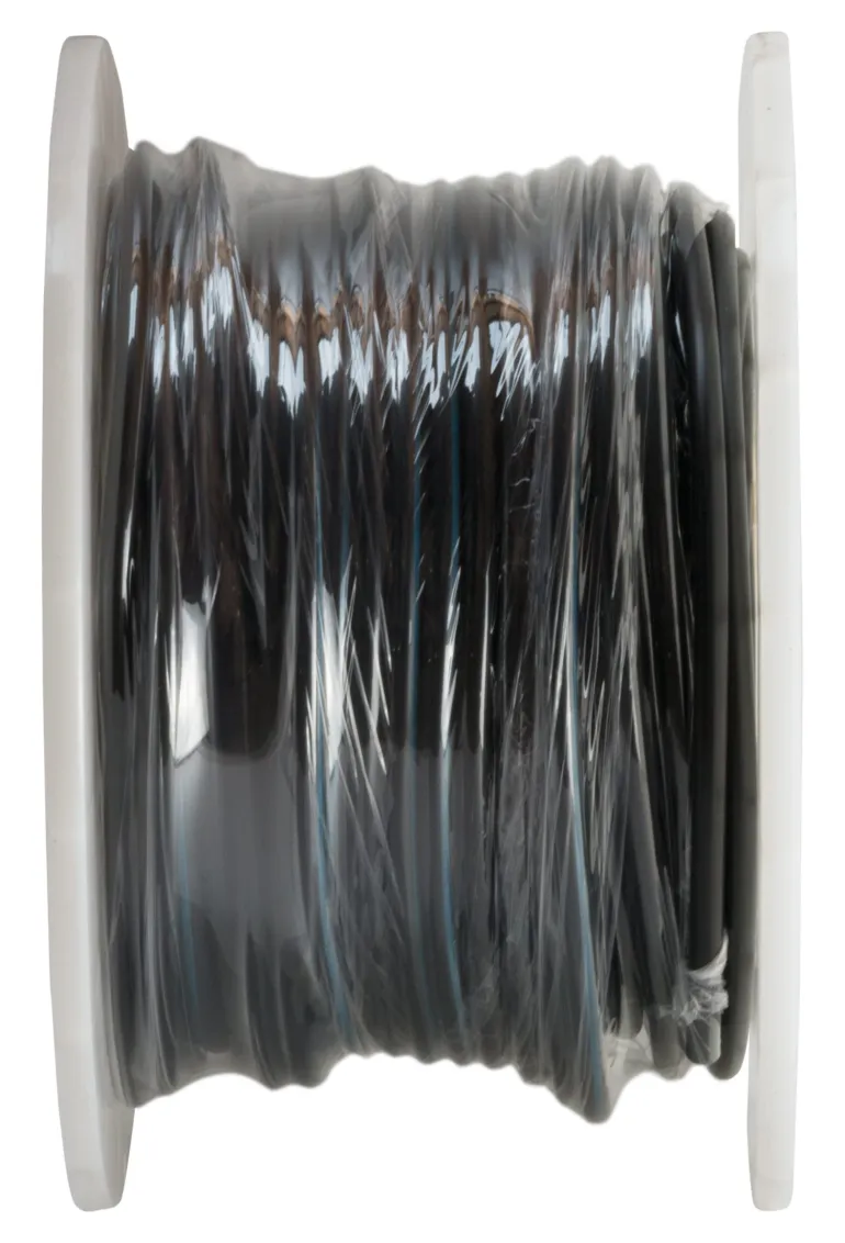 Câble rigide U1000R2V 3G6mm² noir - Vendu au ml