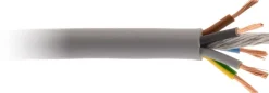 Câble souple 5G2,5 mm² gris - Vendu au ml