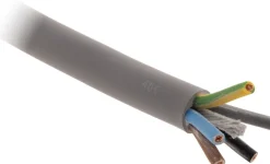 Câble souple 5G2,5 mm² gris - Vendu au ml