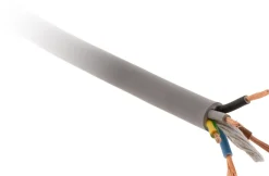 Câble souple 5G2,5 mm² gris - Vendu au ml