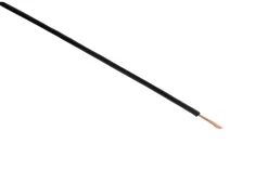 Câble souple H07VK 1x 1,5mm² noir 10m