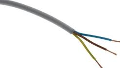 Câble souple H05VV-F 3G 2,5mm² gris 10m