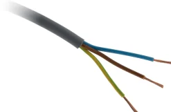 Câble souple H05VV-F 3G 1,5mm² gris 10m