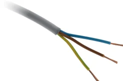 Câble souple H05VV-F 3G 2,5mm² gris - Vendu au ml
