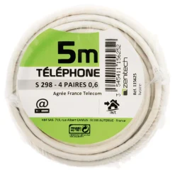 Câble souple S298 - 5G2,5 mm² gris 5m