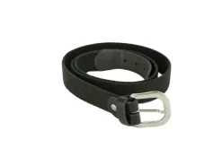 Ceinture élastiquée marron 120 cm