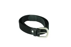 Ceinture élastiquée noire 120 cm
