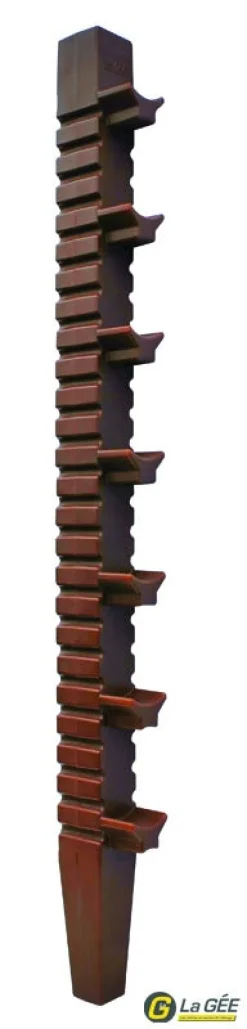 Chandelle 1,70 m EASYPRO-JUMP (sans embase) Chocolat
