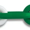 Chaîne de signalisation vert/blanc Ø8mm - Vendu au mètre