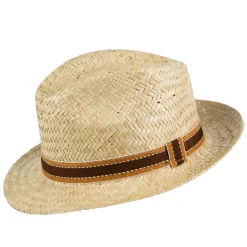 Chapeau de paille avec ruban