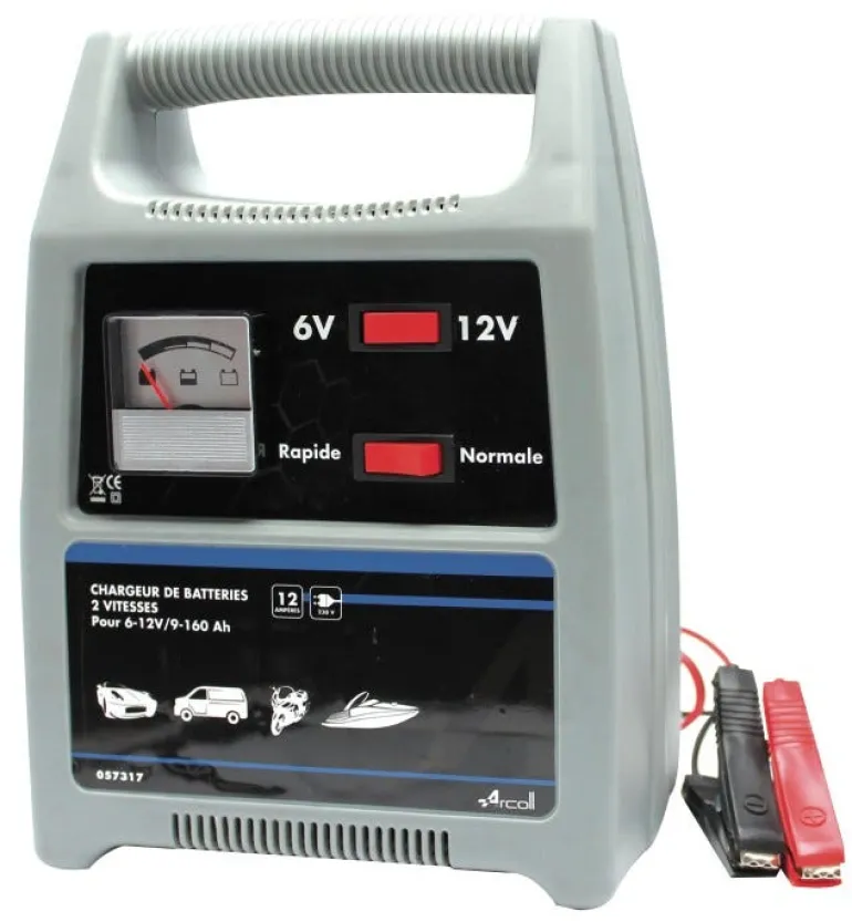 Chargeur de batterie 6/12V - 12A