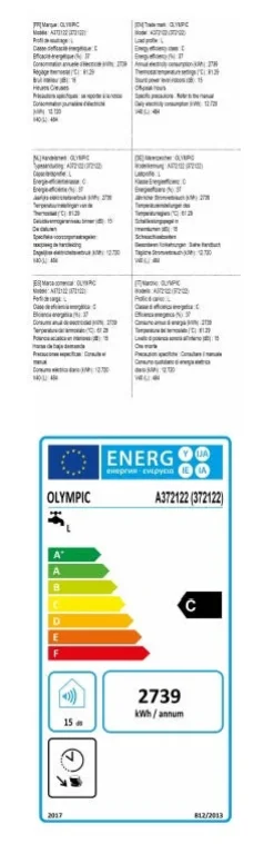 Chauffe-eau 300L vertical sur socle stéatite OLYMPIC