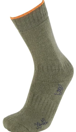 Chaussettes Boucla vert clair