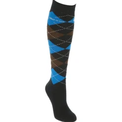 Chaussettes d'équitation Brescia bleu foncé
