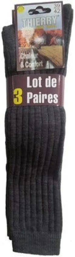 Chaussettes spéciales bottes (x3)