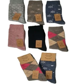 Chaussettes Angora pour femme - Vendues par paire