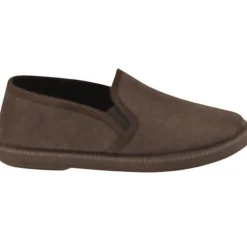Chaussons sans gêne Donat marron
