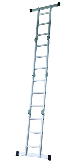 Échelle articulée 4 positions + plateforme