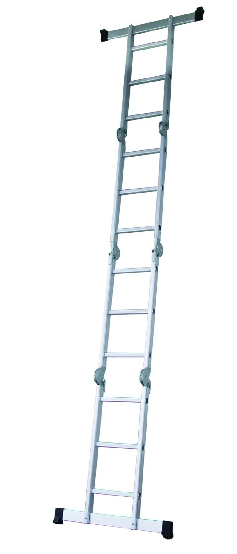 Échelle articulée 4 positions + plateforme