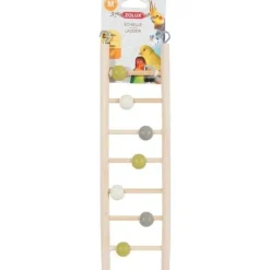 Échelle bois 7 barreaux pour cage et volière