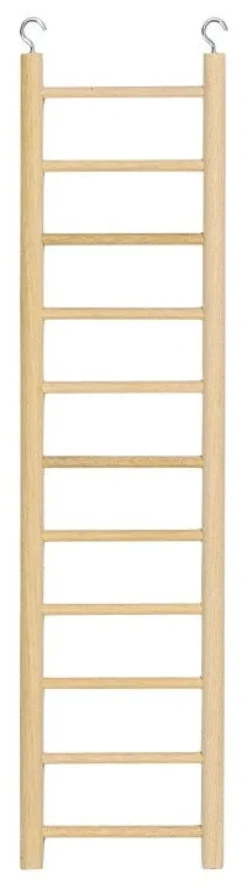 Échelle en bois 11 barreaux PA 4006 pour oiseaux