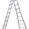 Échelle transformable aluminium 2,42/4,72m Ultra Pro