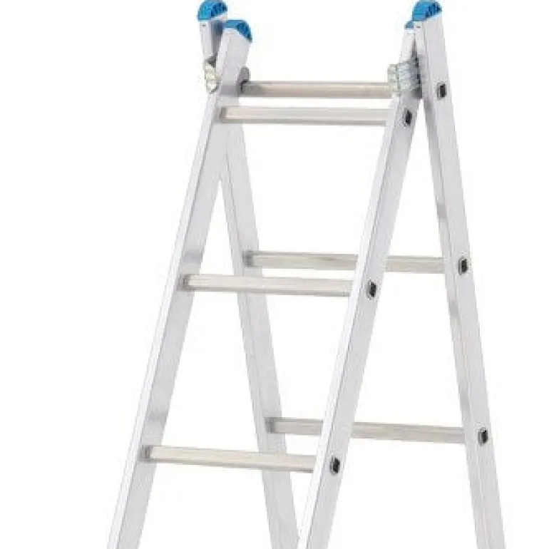 Échelle transformable aluminium 2x8 2,27/3,67m Brico