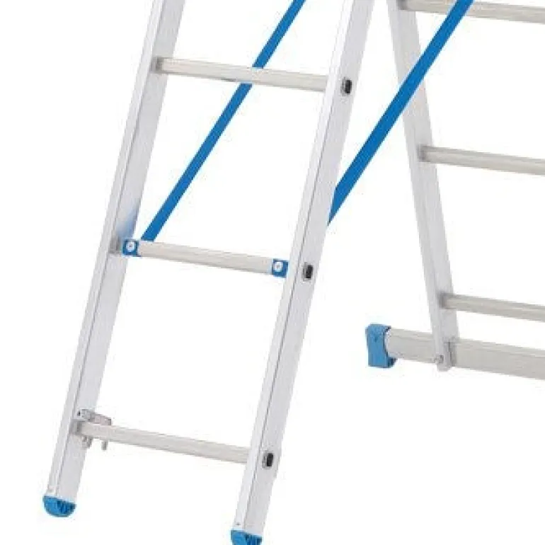 Échelle transformable aluminium 2x8 2,27/3,67m Brico
